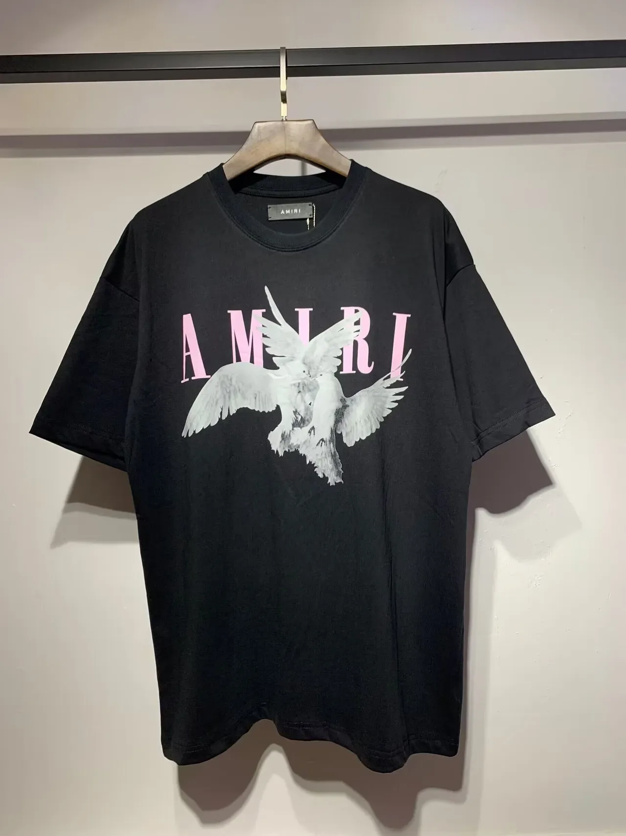 Amiri Dove Graphic Print Oversized T-Shirt 5