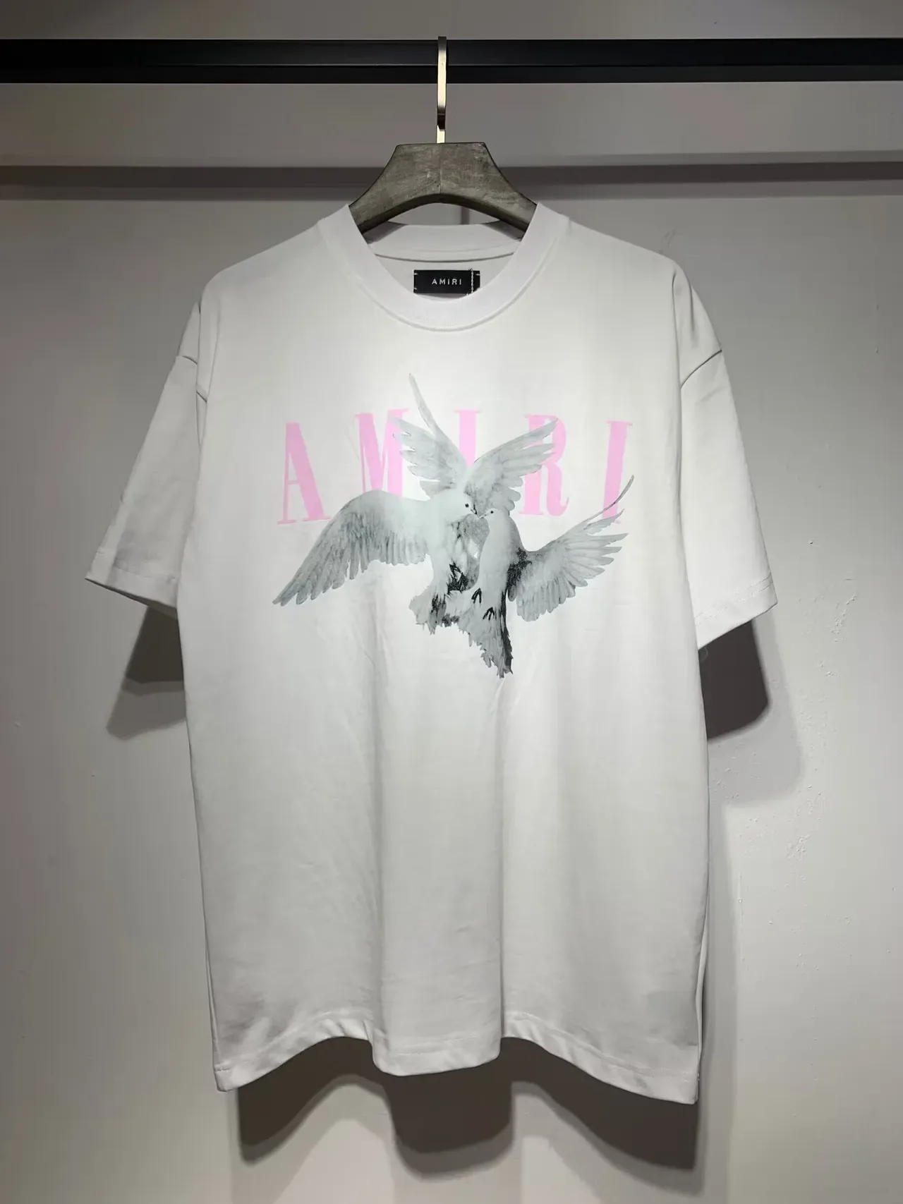 Amiri Dove Graphic Print Oversized T-Shirt 6