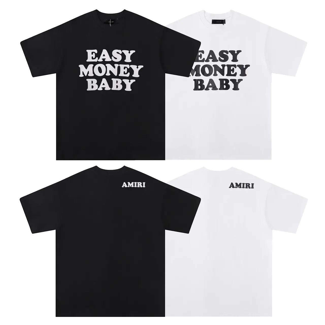 Amiri Easy Money Baby Graphic T-Shirt 6