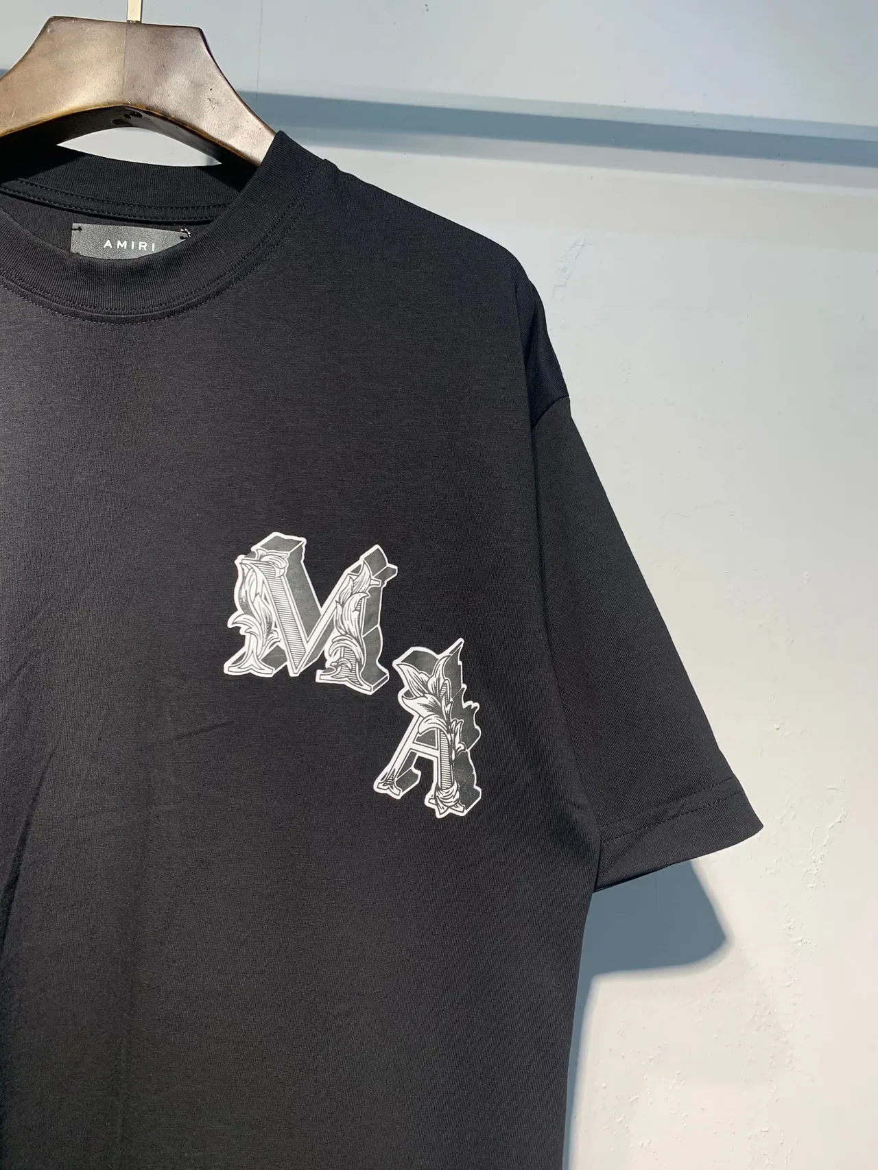 Amiri Graphic Angel Print Oversized T-Shirt 8