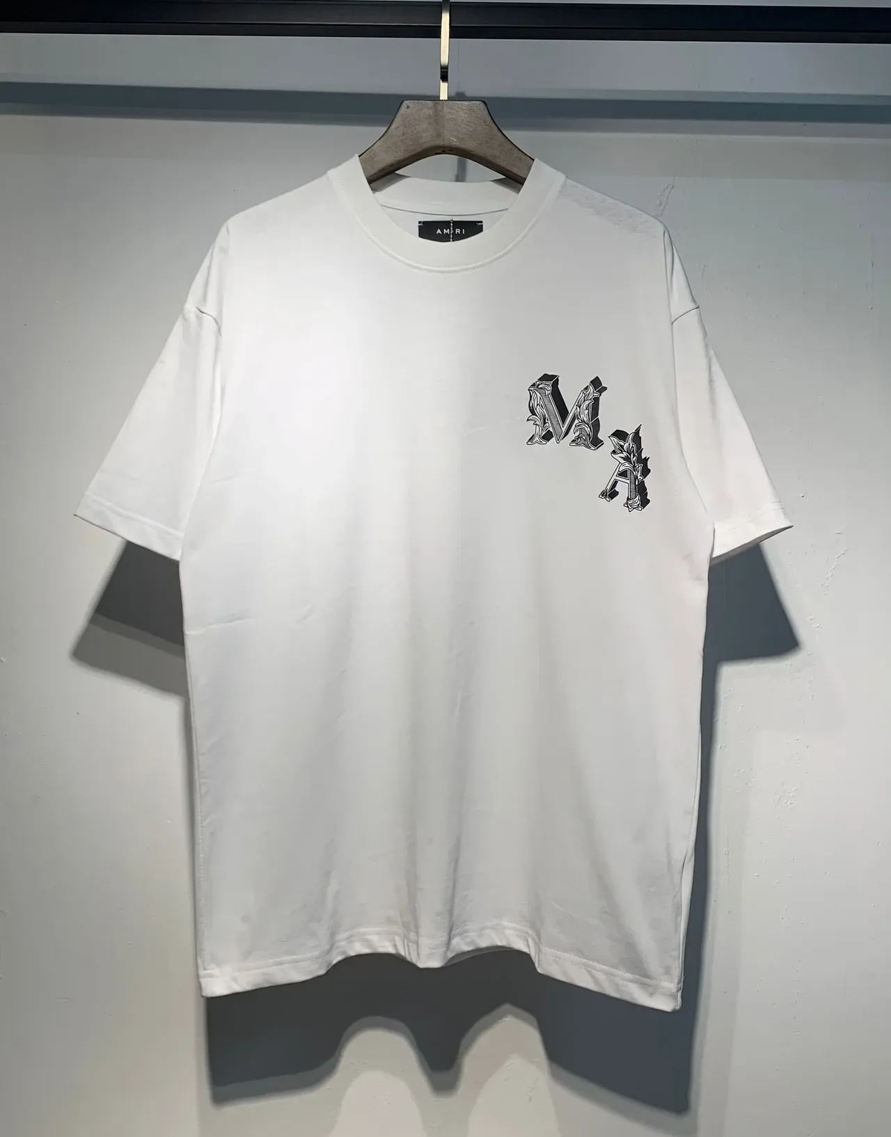 Amiri Graphic Angel Print Oversized T-Shirt 10