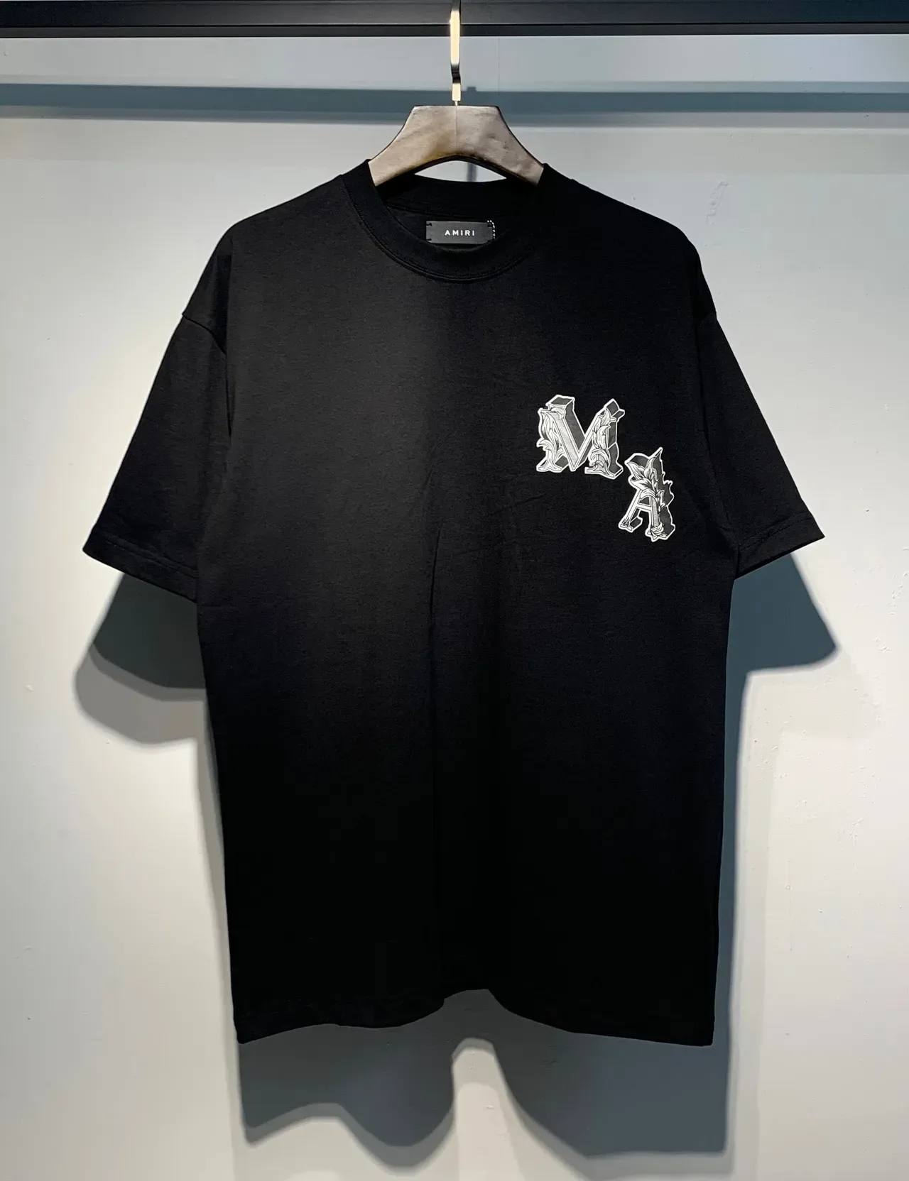 Amiri Graphic Angel Print Oversized T-Shirt 11