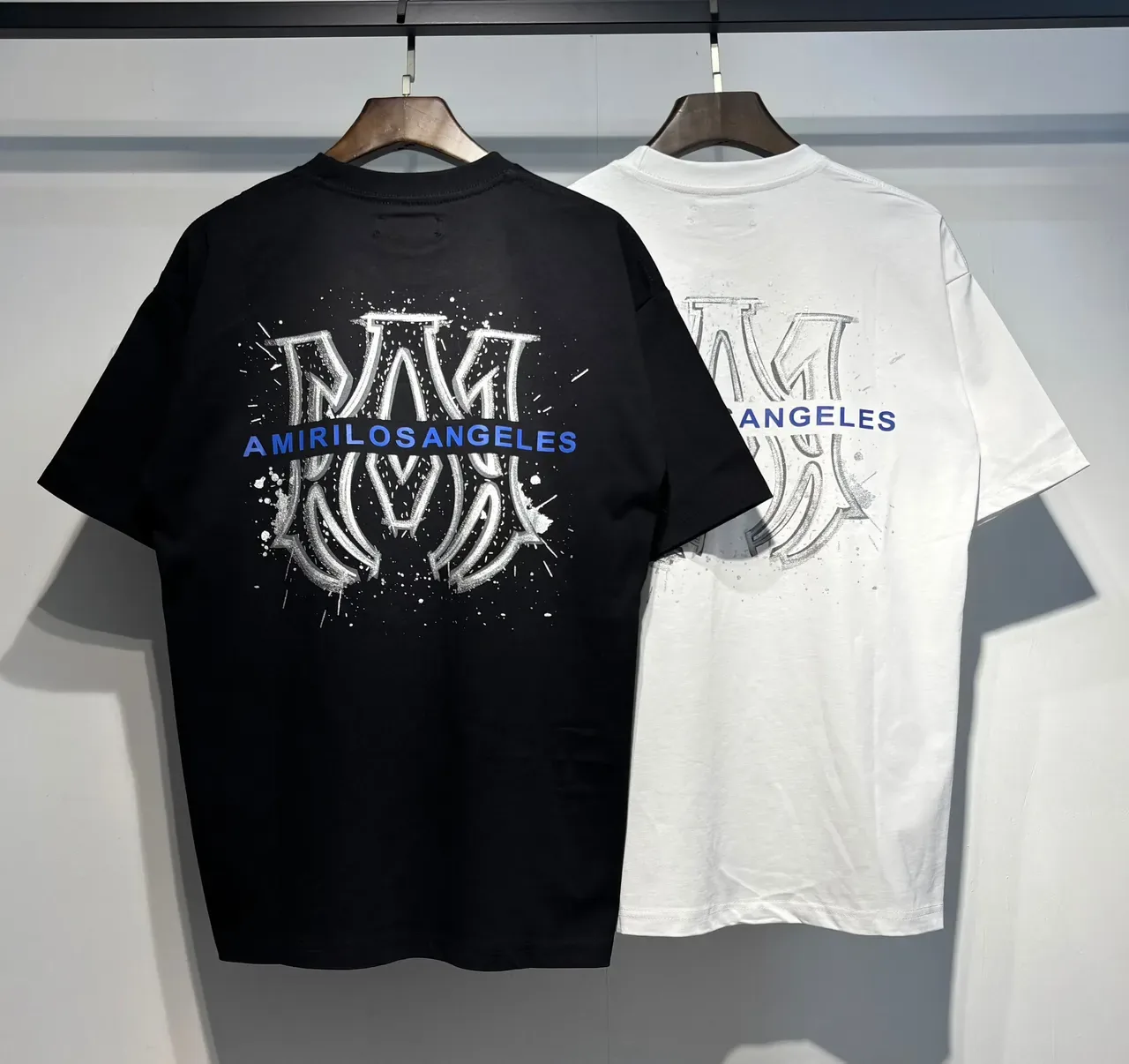Amiri Graphic Print Distressed Monogram T-Shirt 4