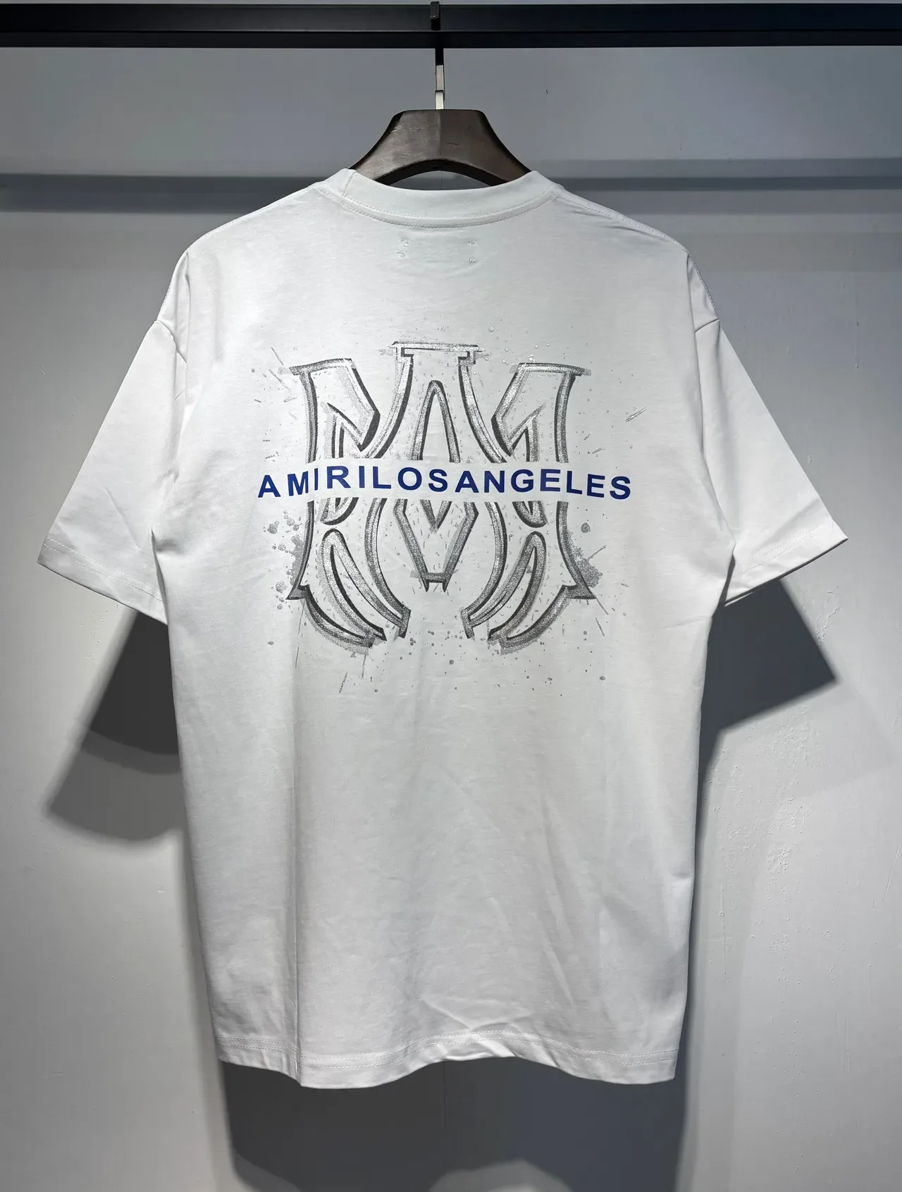 Amiri Graphic Print Distressed Monogram T-Shirt 5
