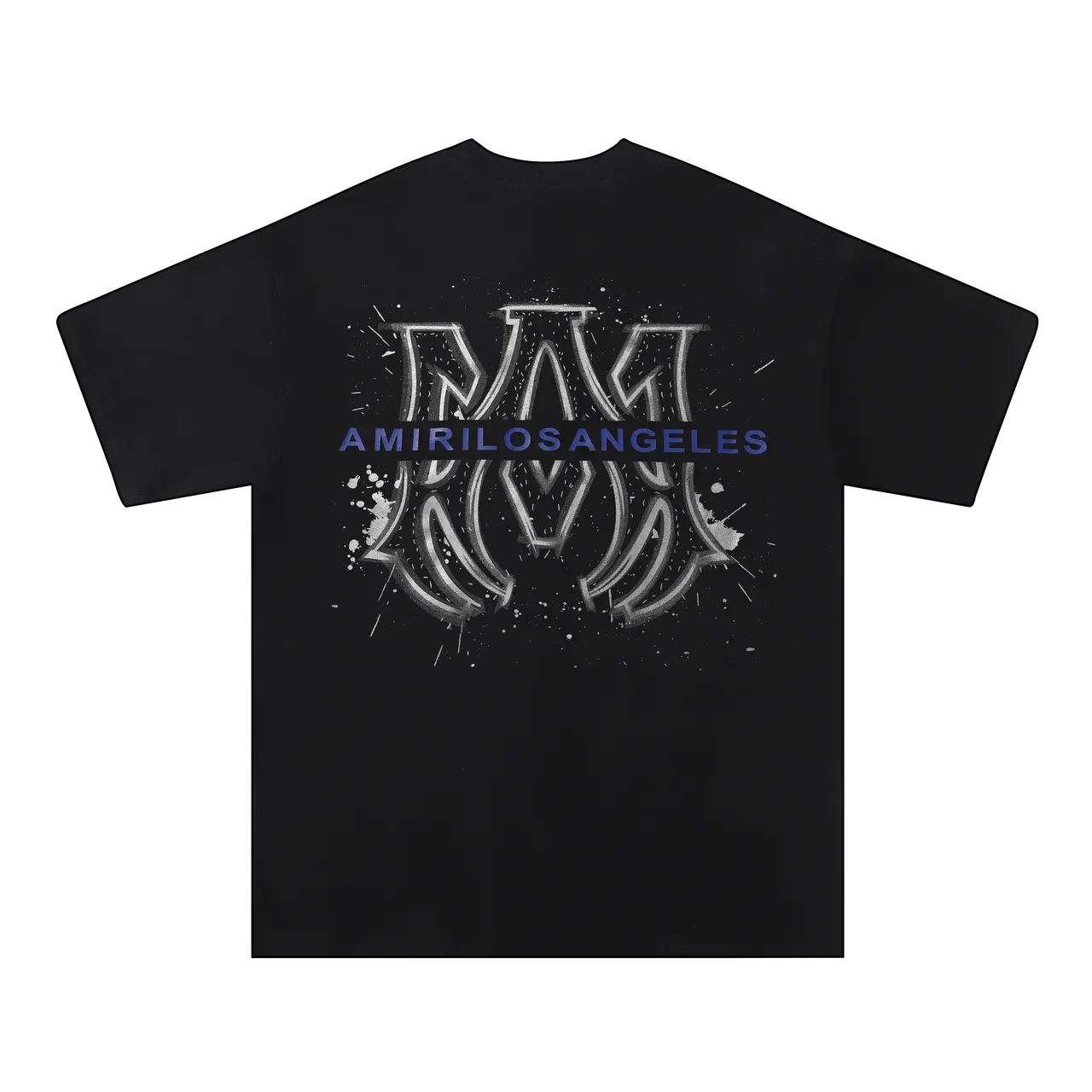 Amiri Graphic Print Distressed Monogram T-Shirt 8