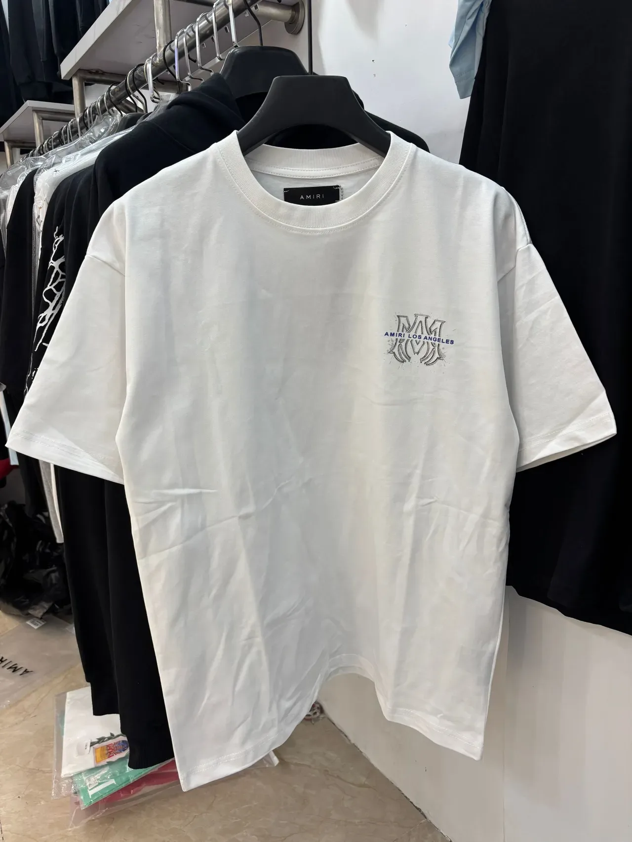Amiri Graphic Print Distressed Monogram T-Shirt 12