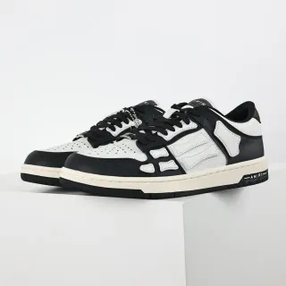 Amiri Skel Top Low Black and White Lifestyle Sneakers