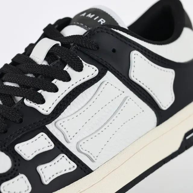 Amiri Skel Top Low Black and White Lifestyle Sneakers 6