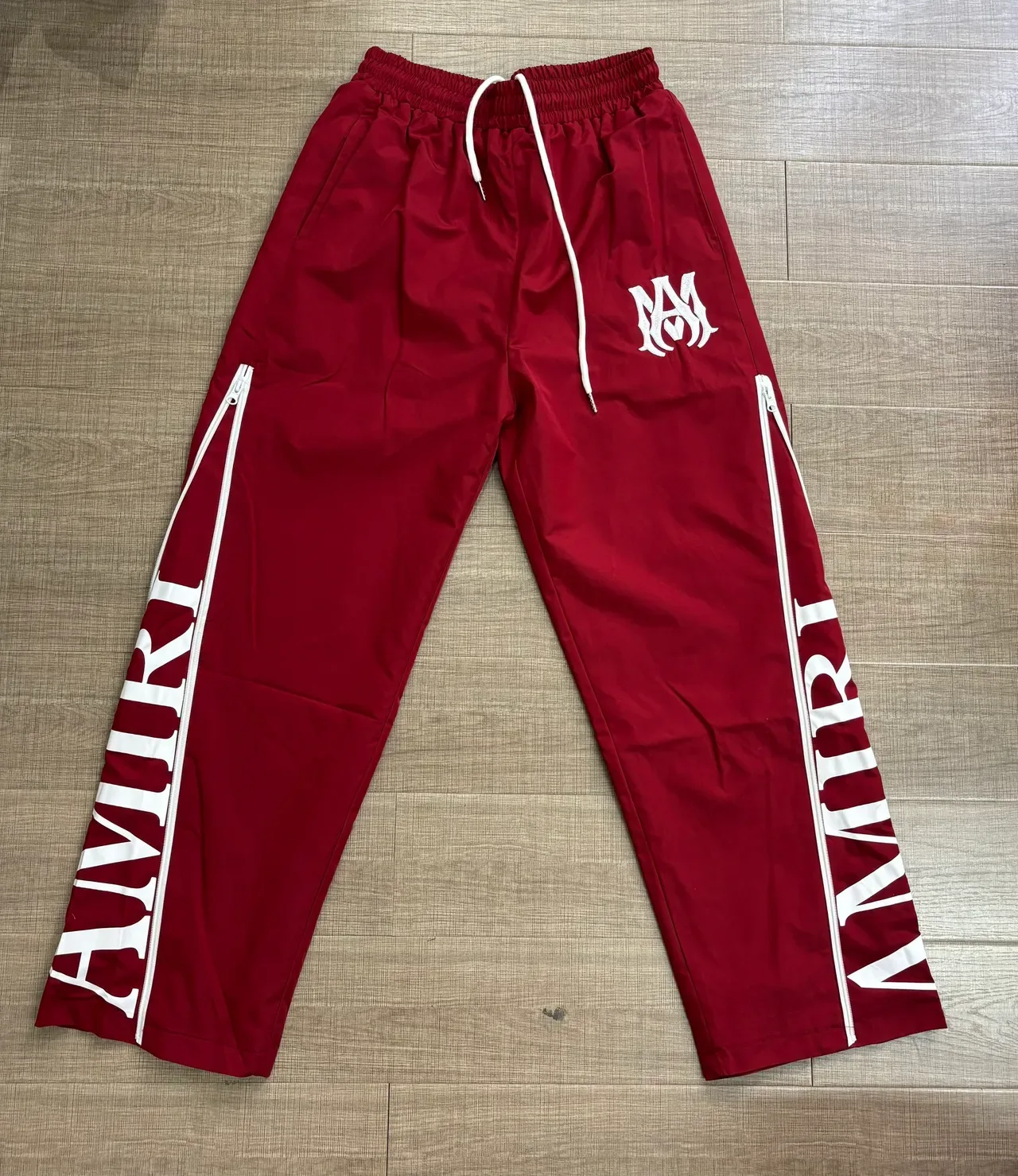 Amiri Track Pant Black White Side-Zip Pants 7