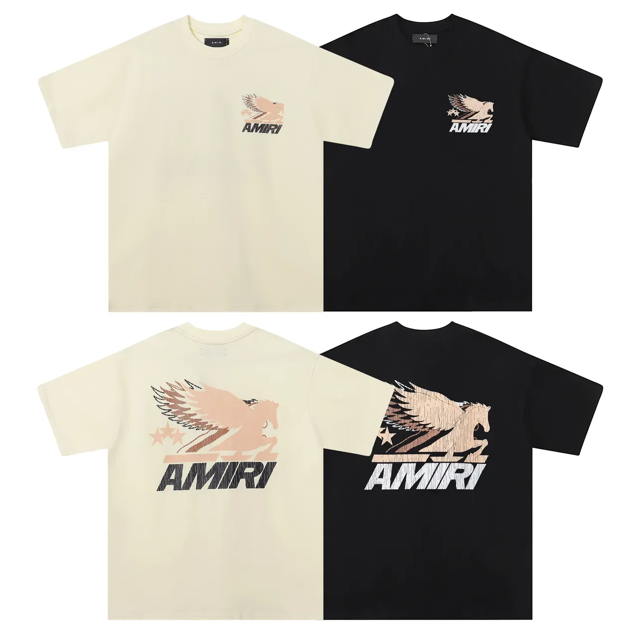 Amiri Winged Horse Graphic T-Shirt 4