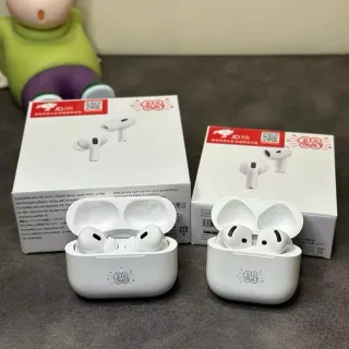 Apple AirPods Pro (2nd generation) White Compact Stem-Style Silicone Ear Tips TWS Earbuds