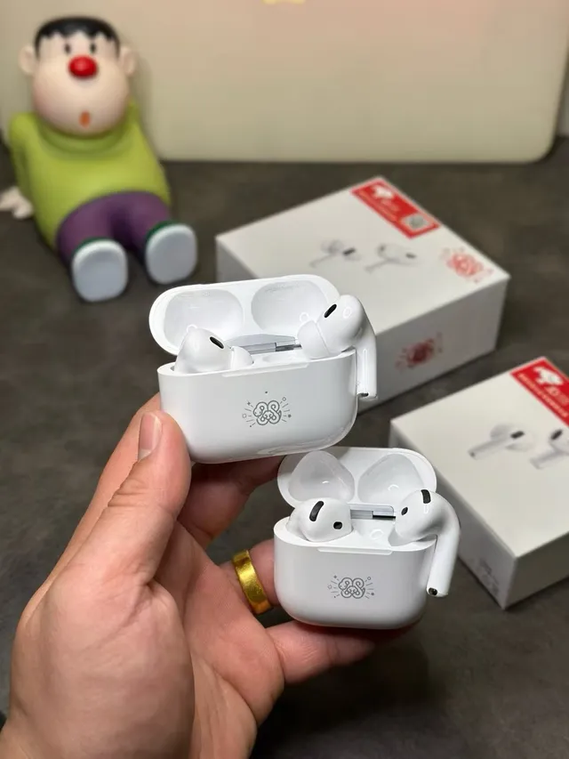 Apple AirPods Pro (2nd generation) White Almofadas de silicone de estilo haste compacta TWS Earbuds 2