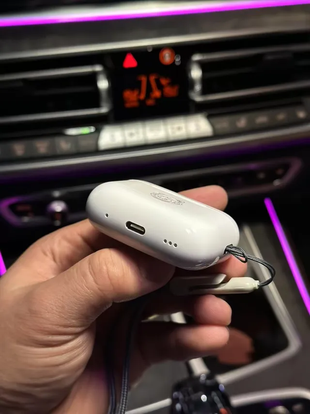 Apple AirPods Pro (2nd generation) White Almofadas de silicone de estilo haste compacta TWS Earbuds 4