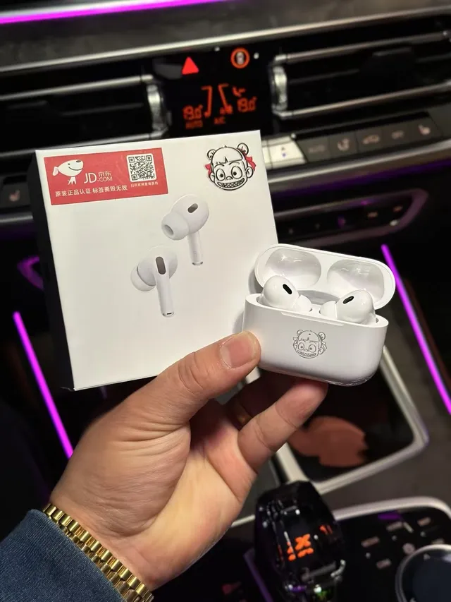 Apple AirPods Pro (2nd generation) White Almofadas de silicone de estilo haste compacta TWS Earbuds 5