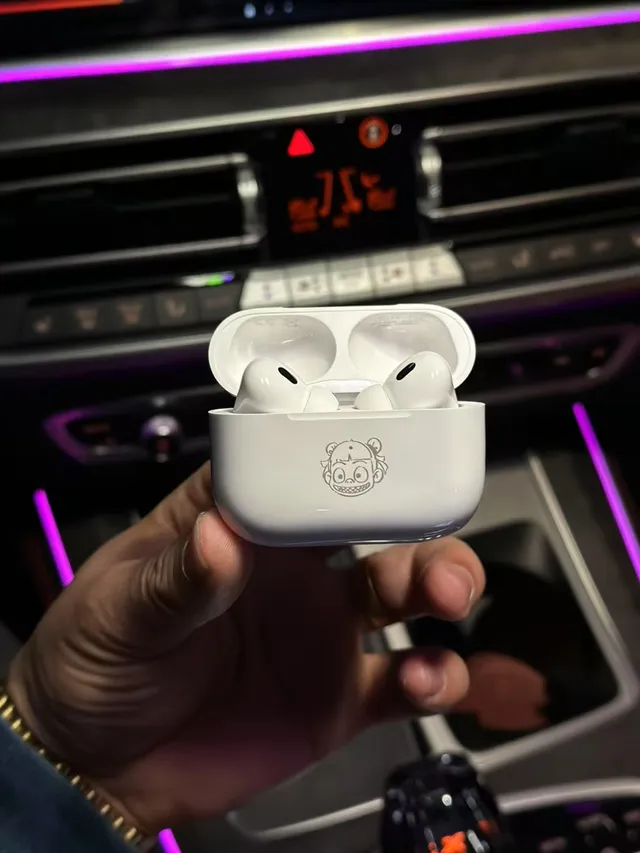 Apple AirPods Pro (2nd generation) White Almofadas de silicone de estilo haste compacta TWS Earbuds 7