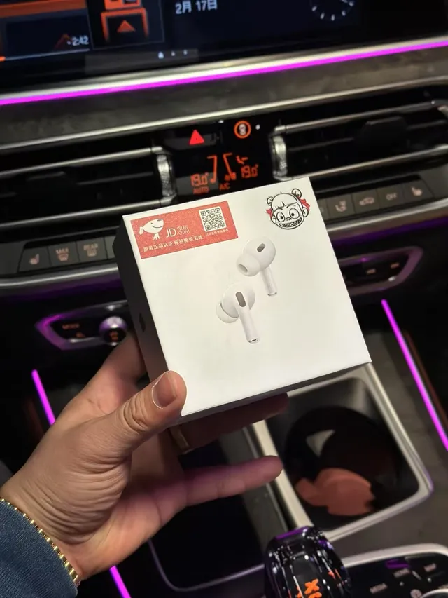 Apple AirPods Pro (2nd generation) White Almofadas de silicone de estilo haste compacta TWS Earbuds 9
