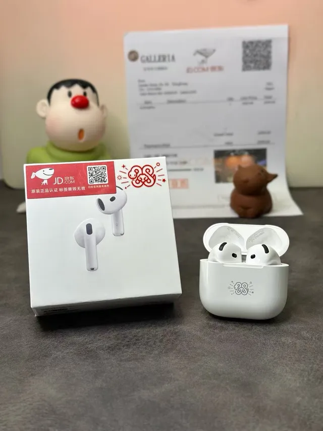 Apple AirPods Pro (2nd generation) White Almofadas de silicone de estilo haste compacta TWS Earbuds 10