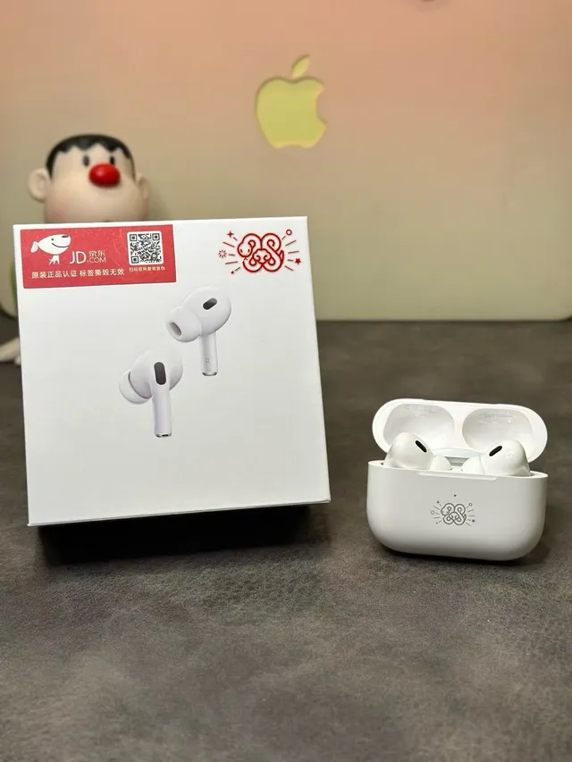 Apple AirPods Pro (2nd generation) White Almofadas de silicone de estilo haste compacta TWS Earbuds 11
