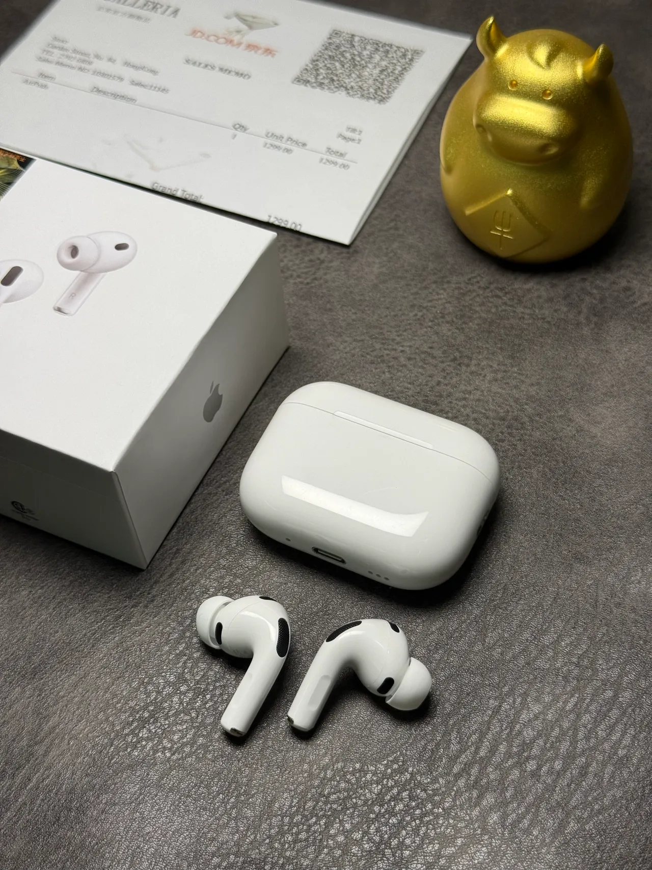 Apple AirPods White Stem-Style Open-Fit TWS Earbuds 3