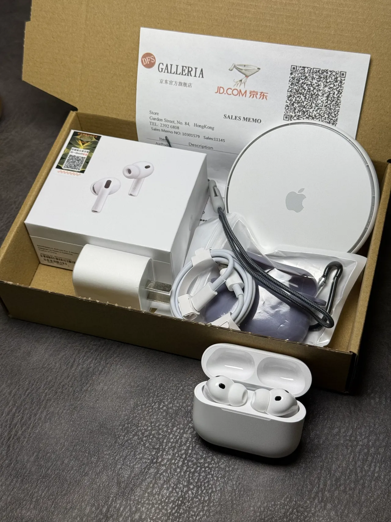 Apple AirPods White Stem-Style Open-Fit TWS Earbuds 9
