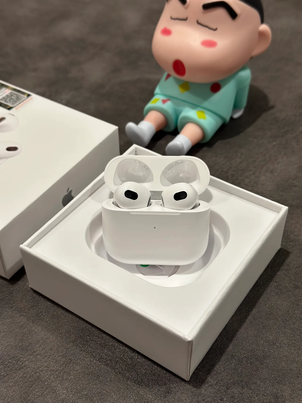Apple AirPods Fones de Ouvido Brancos Estilo Haste Open-Fit TWS 6