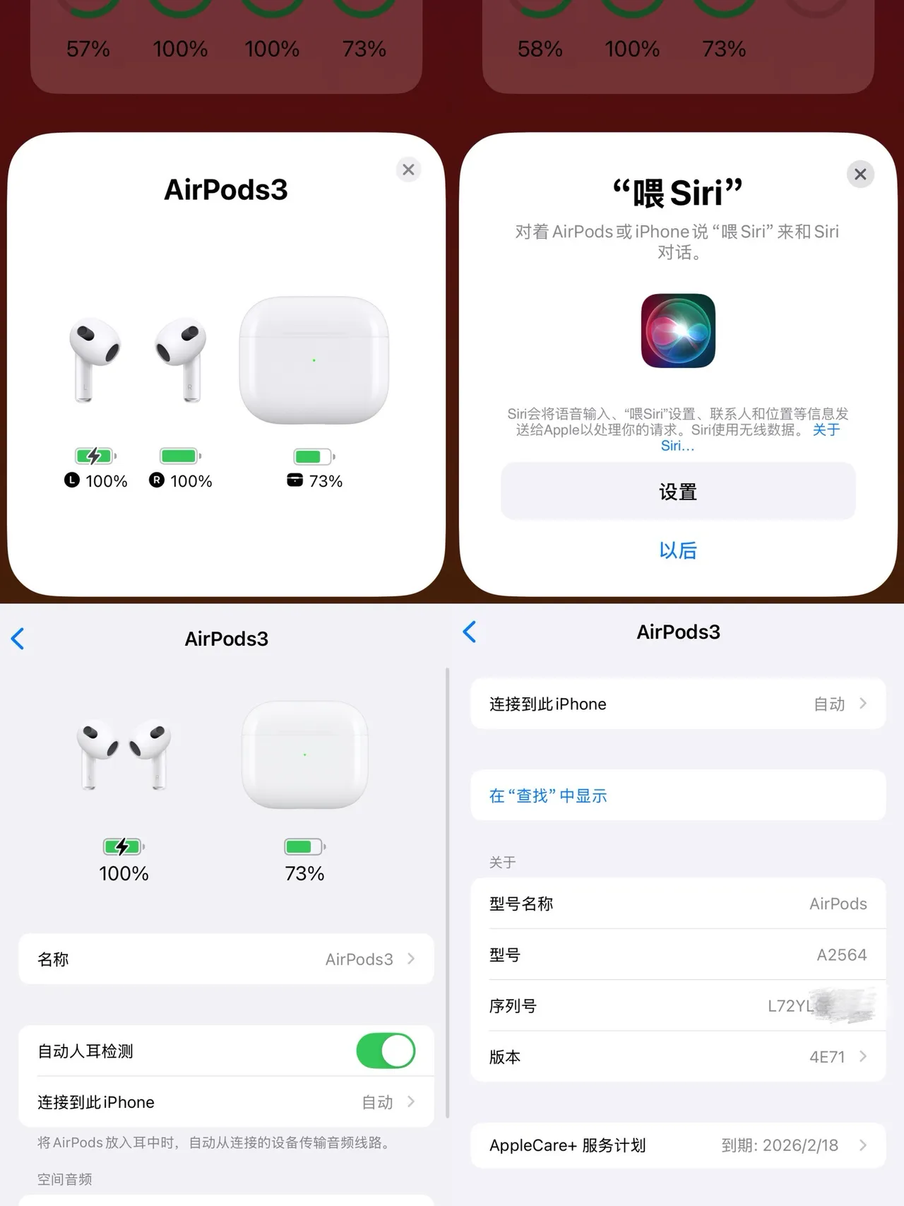 Apple AirPods Fones de Ouvido Brancos Estilo Haste Open-Fit TWS 9