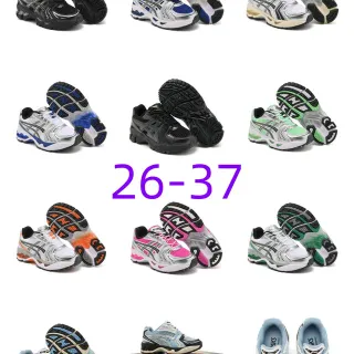 ASICS Gel-Kayano أسود فضي هيكلية شبكية-صناعية علوية إطار الاستقرار الوسطي أحذية الجري