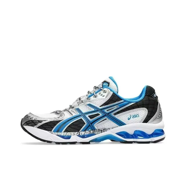ASICS Gel-Kayano Blanc Bleu Empeigne mesh et synthétique Amortissement Visible Chaussures de running 2