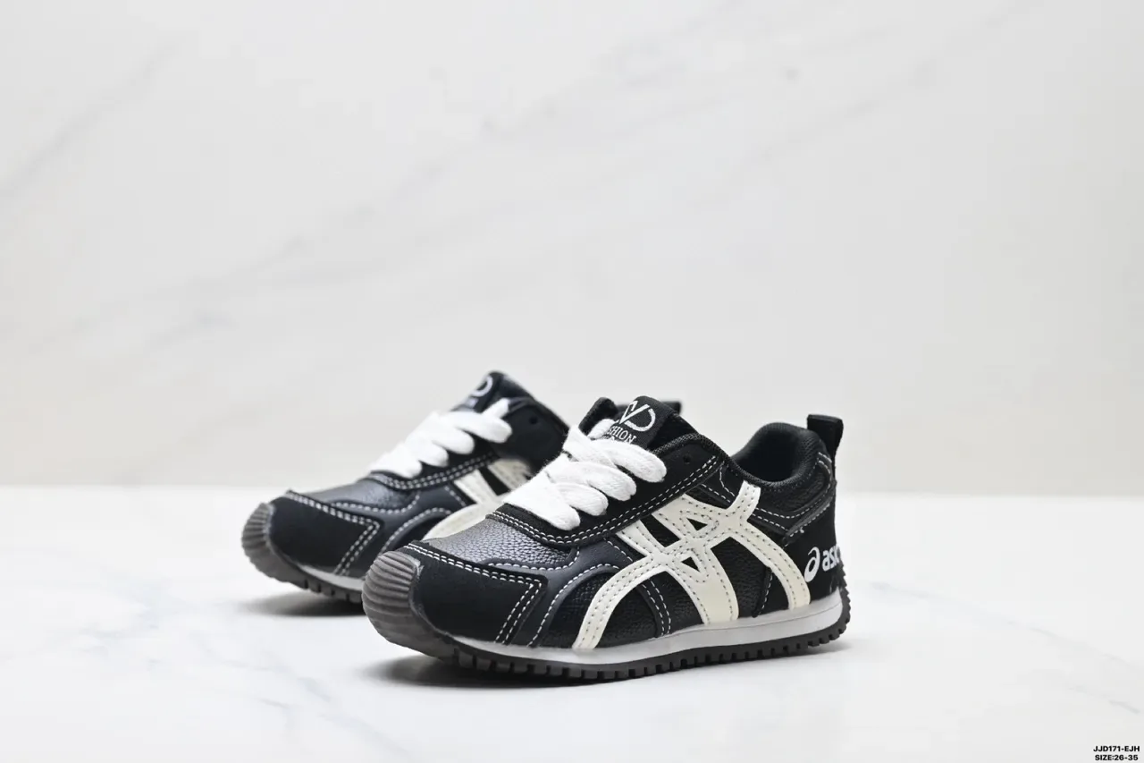 ASICS Chaussures lifestyle rouges et blanches rétro runner silhouette cousues superpositions synthétiques 15