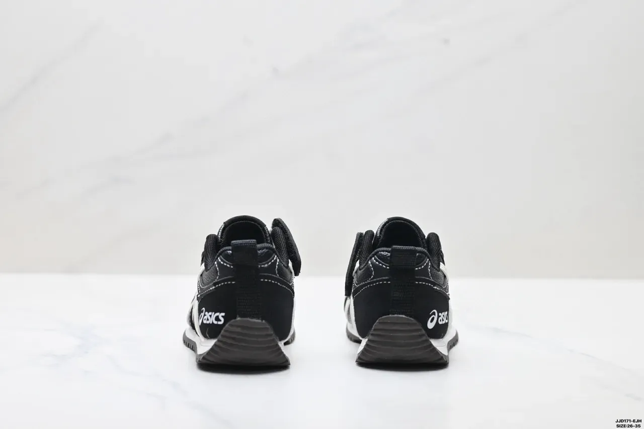 ASICS Chaussures lifestyle rouges et blanches rétro runner silhouette cousues superpositions synthétiques 17