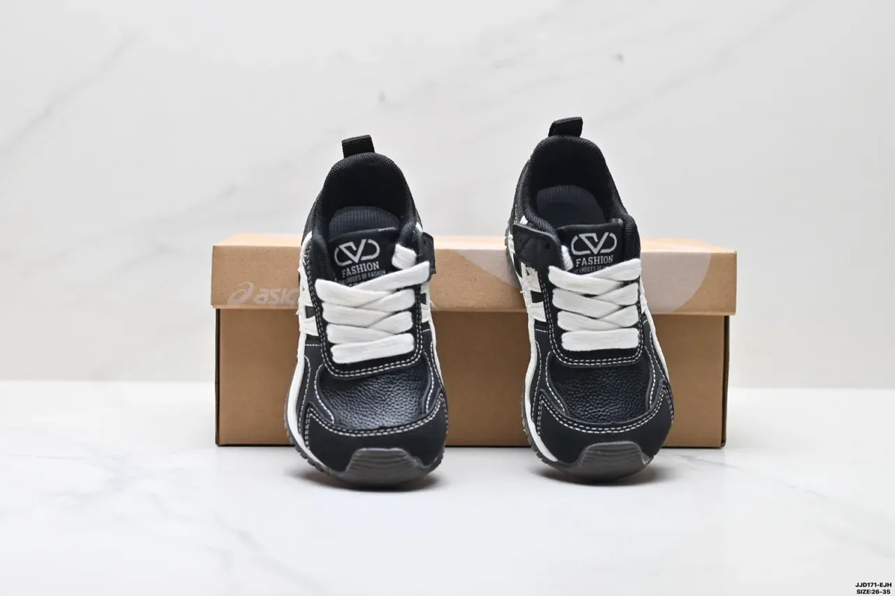 ASICS Chaussures lifestyle rouges et blanches rétro runner silhouette cousues superpositions synthétiques 18