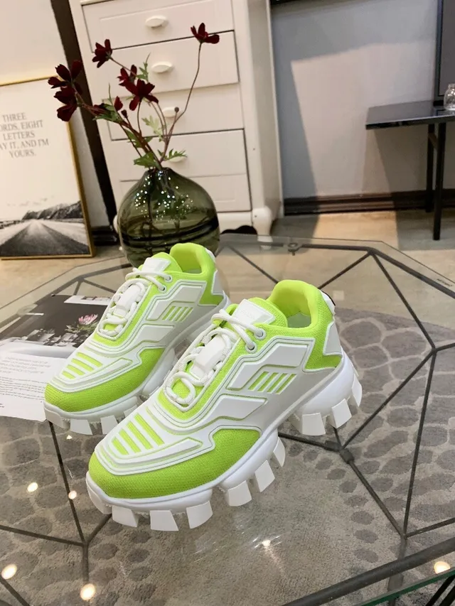 Balenciaga Vert Blanc Semelle plateforme Recouvrements géométriques Baskets chunky 2