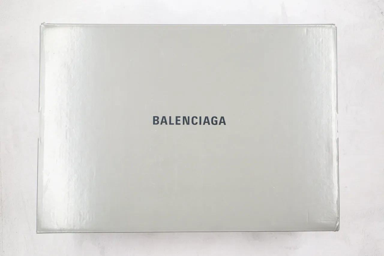 Balenciaga Tênis Chunky Roxo Preto Iridiscente Metálico Multi-Camadas Cage Overlay 10