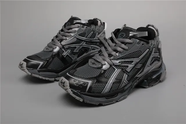 Balenciaga Runner Dark Grey Black Chunky Sneakers 5