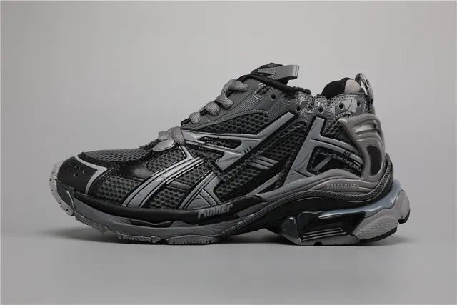Balenciaga Runner Dark Grey Black Chunky Sneakers 9