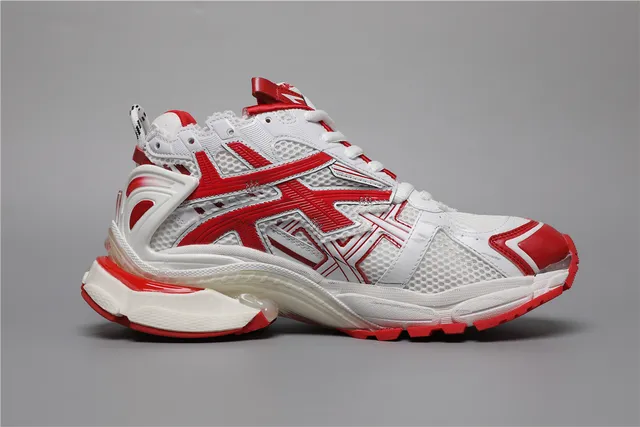 Balenciaga Runner blanc/rouge baskets épaisses 8