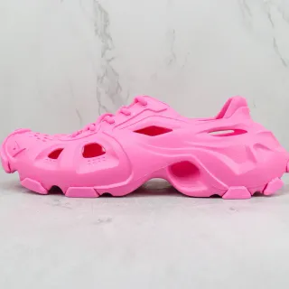 Balenciaga Speed Trainer tênis rosa chunky