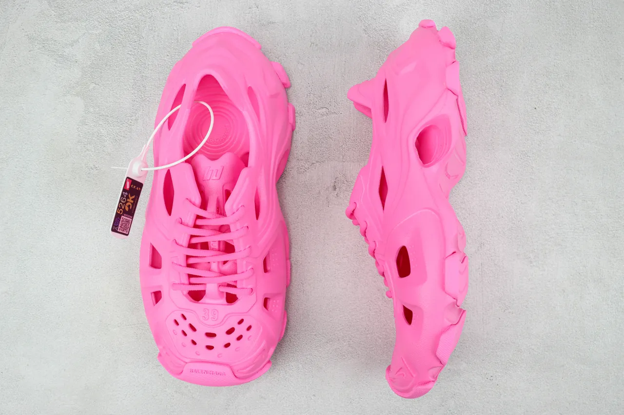 Balenciaga Speed Trainer zapatilla rosa chunky 3