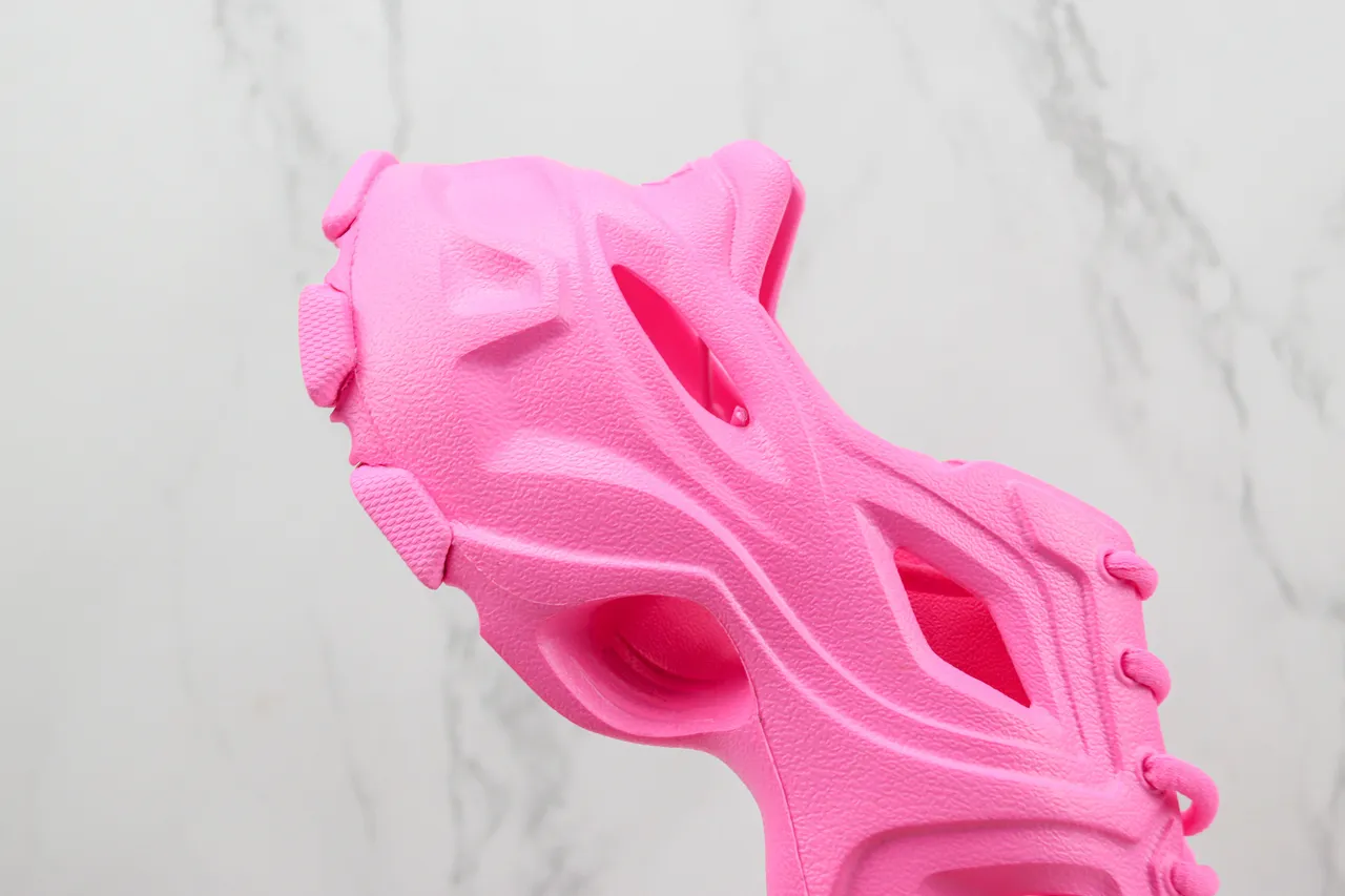 Balenciaga Speed Trainer zapatilla rosa chunky 5