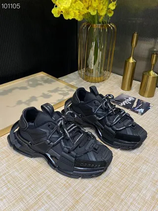 Balenciaga Track Trainer أحذية رياضية سوداء ثقيلة 3