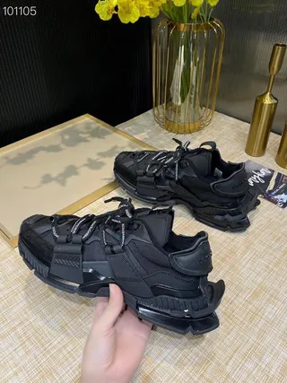 Balenciaga Track Trainer أحذية رياضية سوداء ثقيلة 8