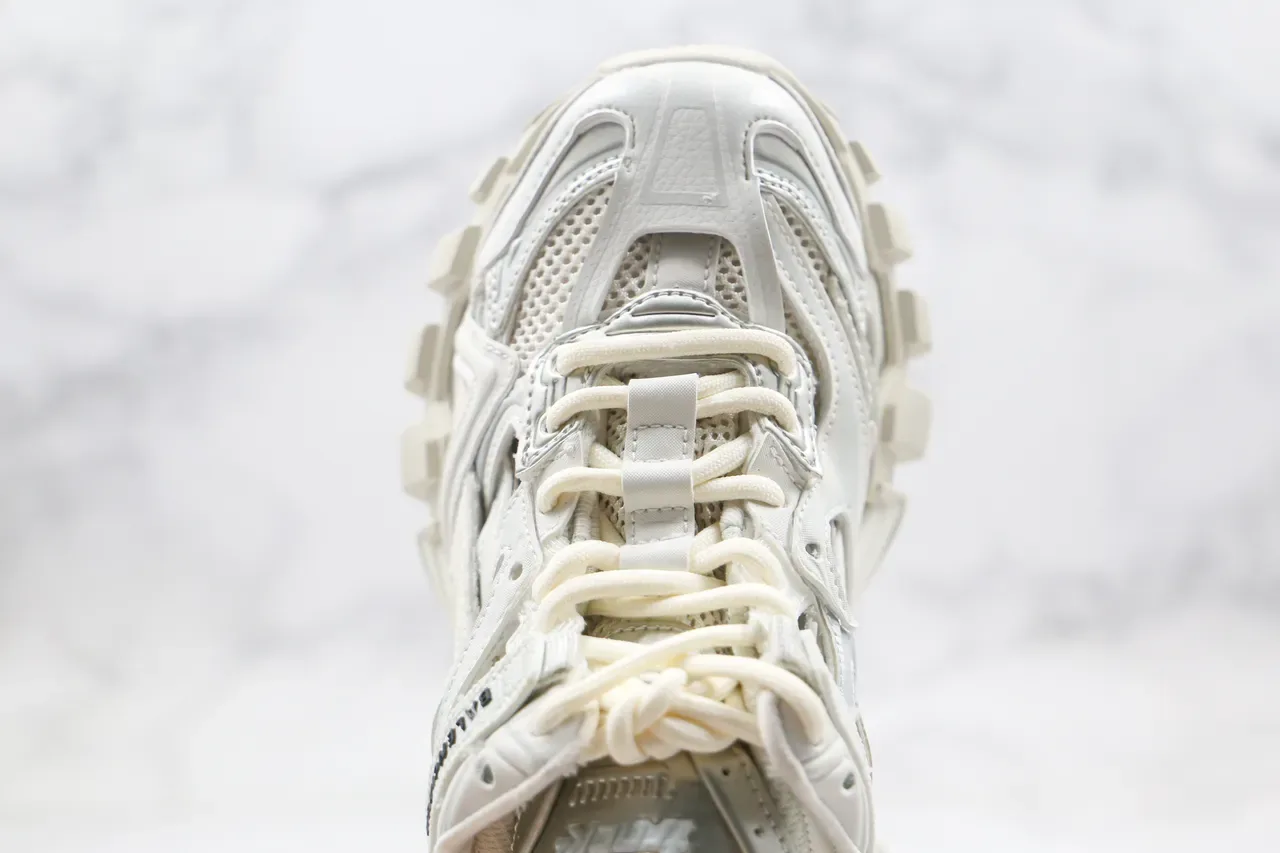 Balenciaga Track Trainer Off-White Chunky Sneakers 4