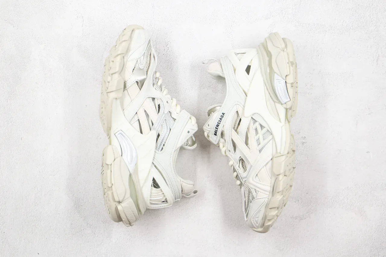 Balenciaga Track Trainer Off-White Chunky Sneakers 8