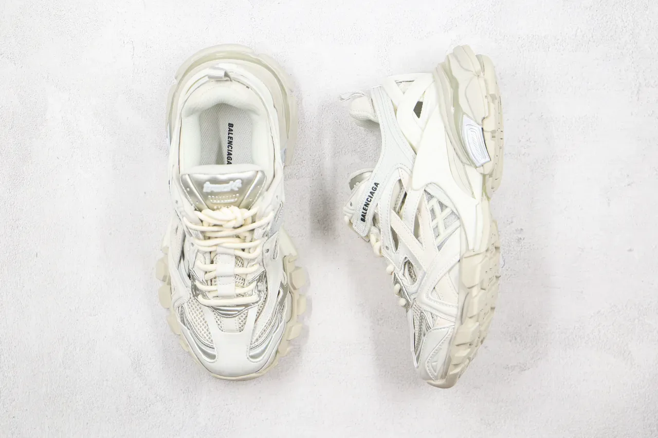 Balenciaga Track Trainer Off-White Chunky Sneakers 9