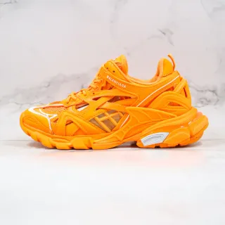 Balenciaga Track Trainer Tênis Chunky Laranja