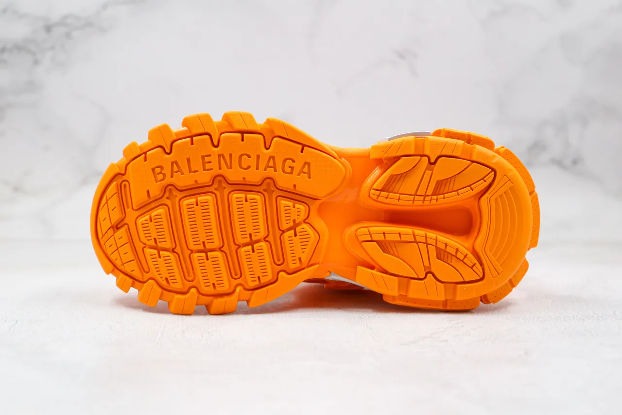 Balenciaga Track Trainer Zapatillas Chunky Naranja 2
