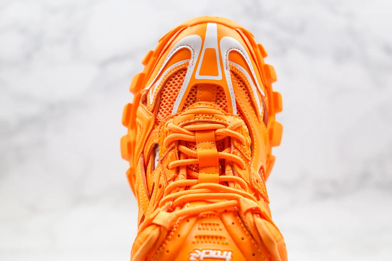 Balenciaga Track Trainer Zapatillas Chunky Naranja 5