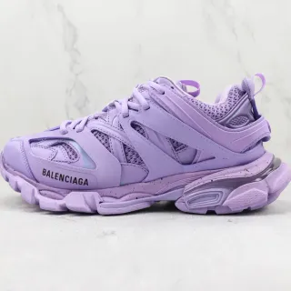 Balenciaga Track Trainer Purple Chunky Sneakers
