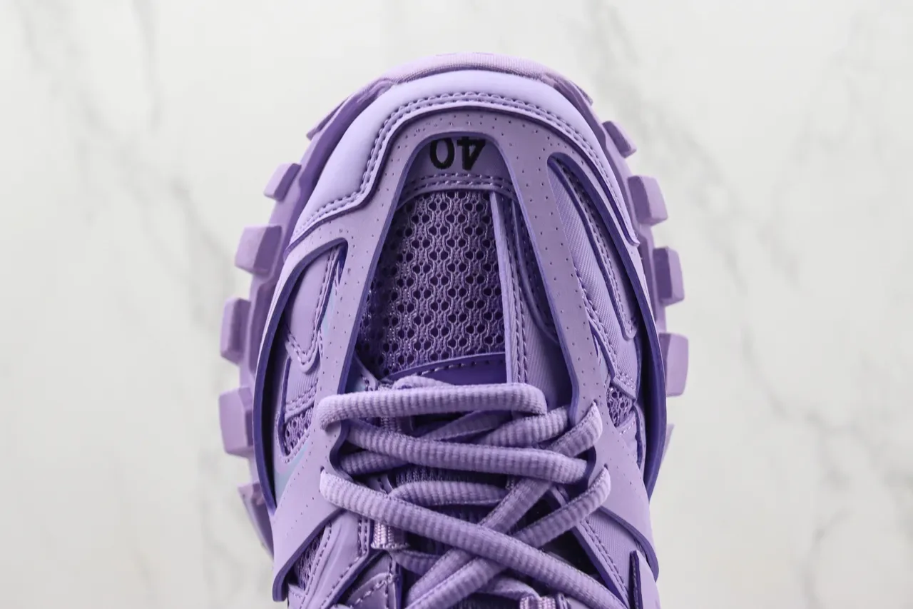 Balenciaga Track Trainer Purple Chunky Sneakers 6