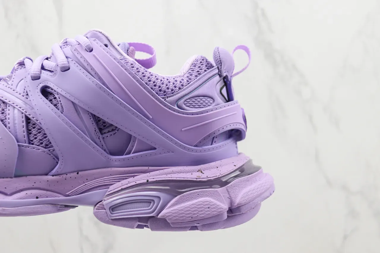 Balenciaga Track Trainer Purple Chunky Sneakers 7